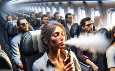 ¿Se puede llevar vaper en el avión?