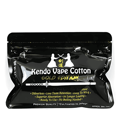 Kendo Vape Cotton Gold Edition