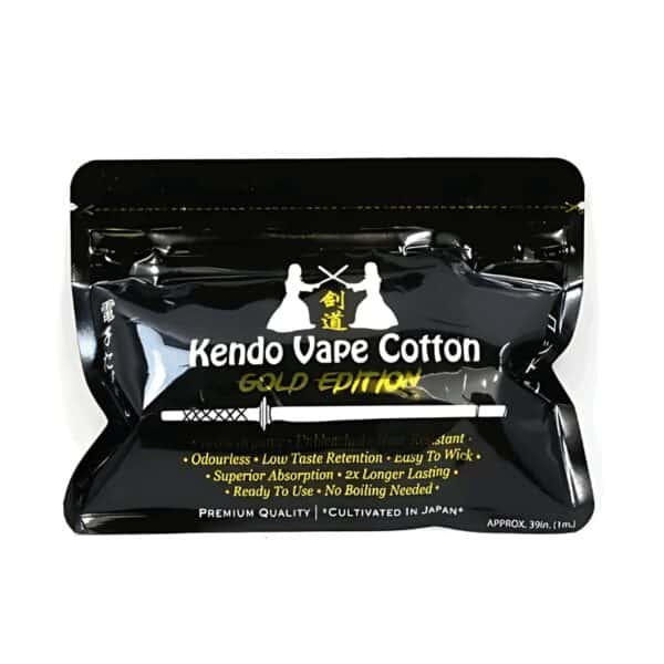 Kendo Vape Cotton Gold Edition