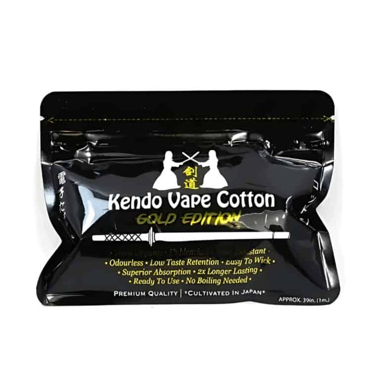 Kendo Vape Cotton Gold Edition