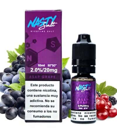 Sales de Nicotina Nasty Salt Asap Grape 10ml