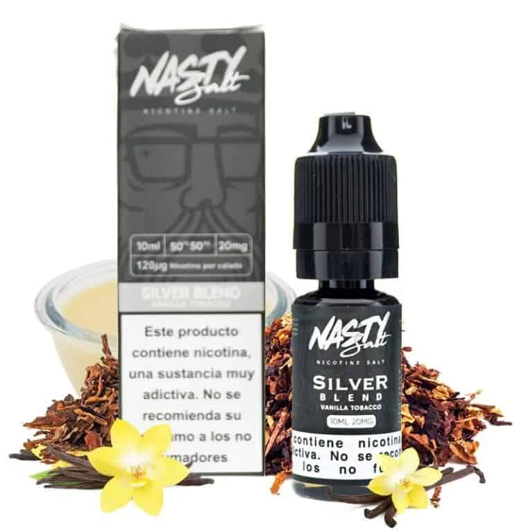 Sales de Nicotina Nasty Salt Silver Blend 10ml