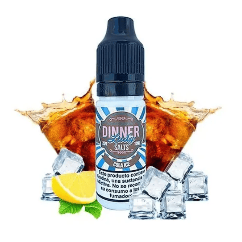 Sales de Nicotina Dinner Lady Cola Ice 10ml