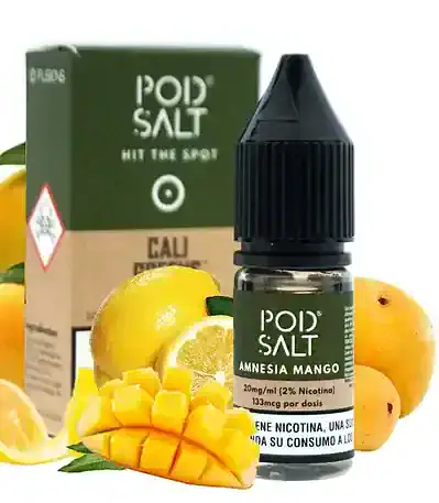 Sales de Nicotina Pod Salt Amnesia Mango 10ml 20mg