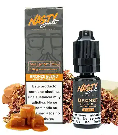 Sales de Nicotina Nasty Salt Bronze Blend 10ml