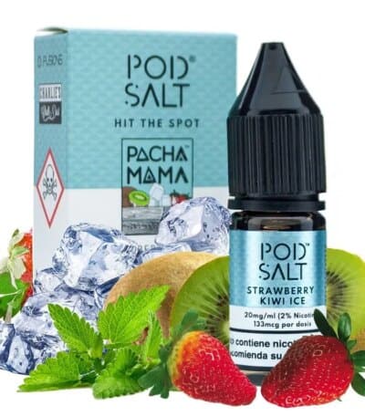 Pod Salt Pacha Mama Strawberry Kiwi Ice 10ml