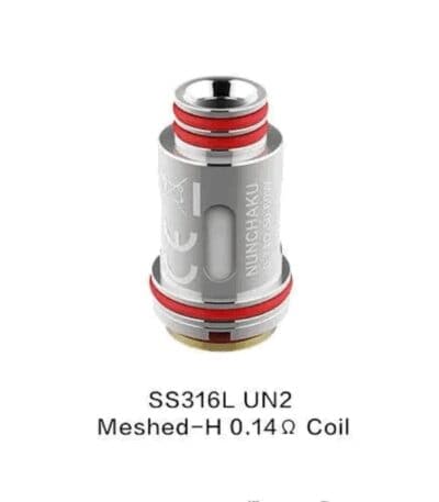 Uwell Resistencia SS316L Meshed H Nunchaku 2 (0.14ohm) (x1)