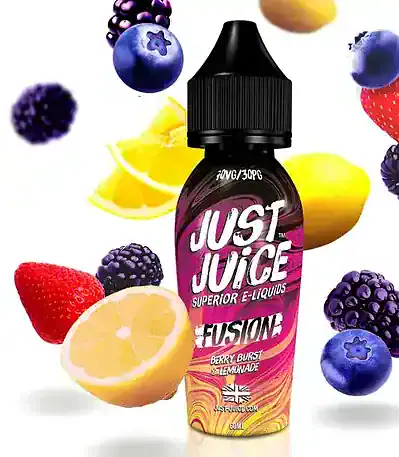 Just Juice Fusion Berry Burst & Lemonade 50ml