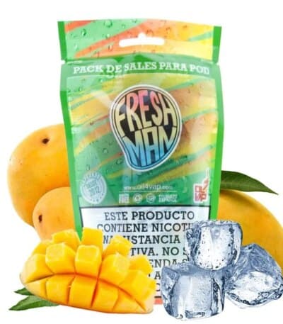 Sales de Nicotina Oil4vap Fresh Man Pack de 23ml