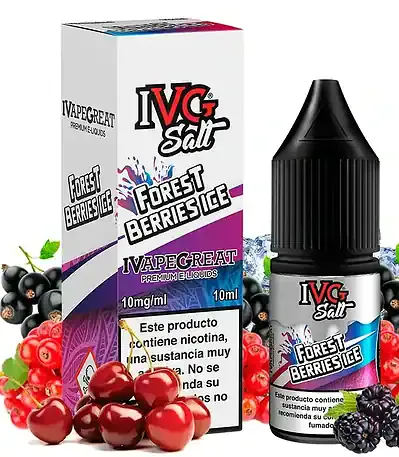 Sales de Nicotina IVG Salt Forest Berries Ice 10ml