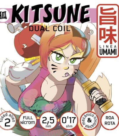 Bacterio Coils Umami Kitsune Fused Alien Full Ni80 0.17ohm (Pack 2)