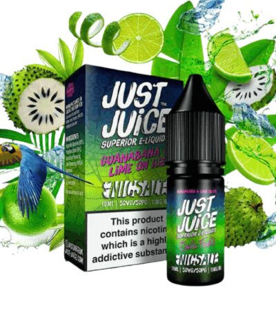 Just Juice Salts Guanabana & Lime on Ice 10ml