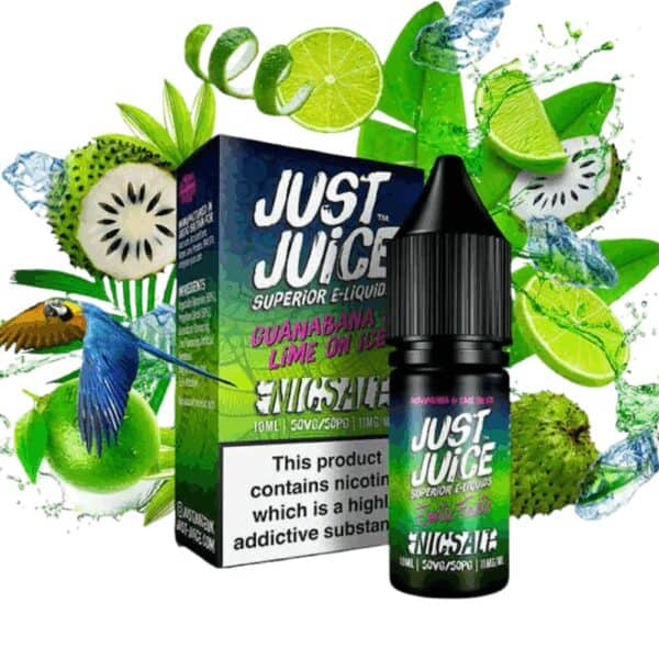 Just Juice Salts Guanabana & Lime on Ice 10ml