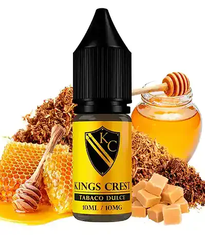 Sales de Nicotina Kings Crest Tabaco Dulce 10ml