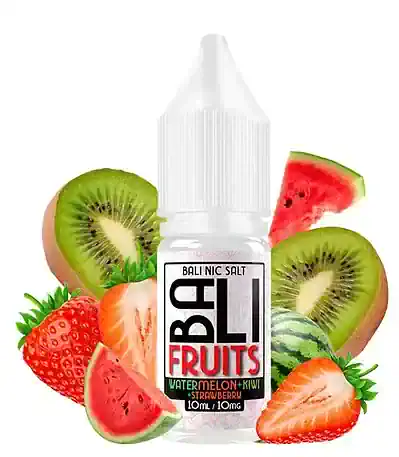 Sales de Nicotina Bali Fruits Watermelon Kiwi Strawberry 10ml