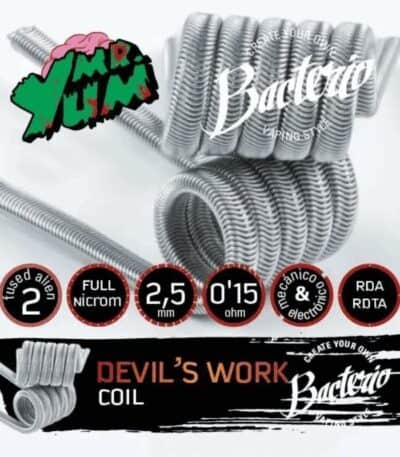 Bacterio Coils Devils Work 0.15ohm (Pack 2)