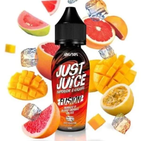 Just Juice Fusion Mango & Blood Orange On Ice 50ml