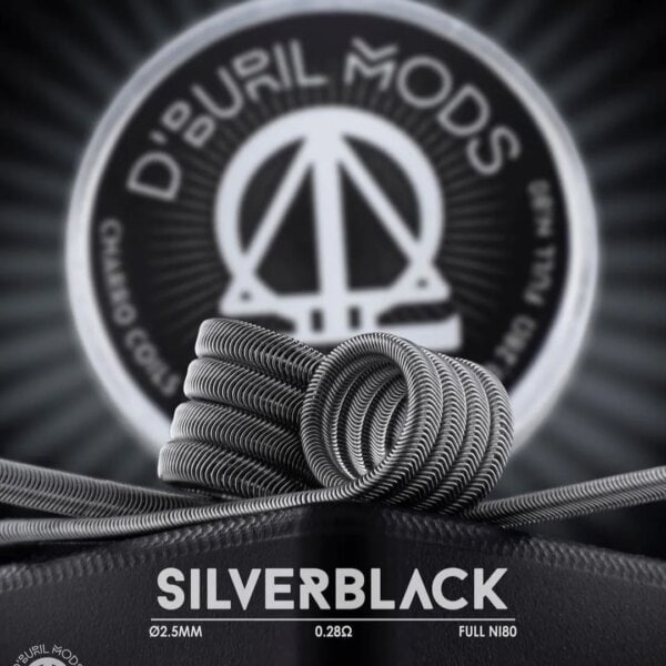 D’Buril & Charro Coils Silverblack