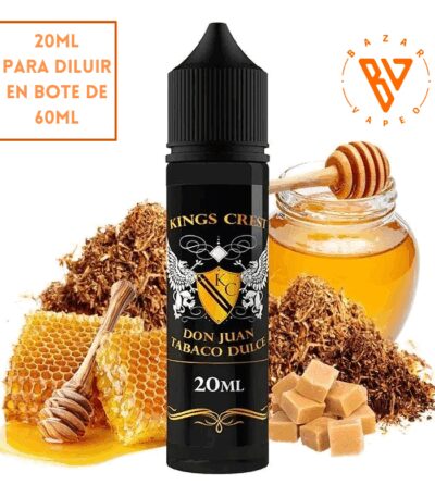 Aroma Kings Crest Don Juan Tabaco Dulce 20ml