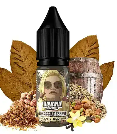 Sales de Nicotina Havana Dream Tobacco Reserve 10ml