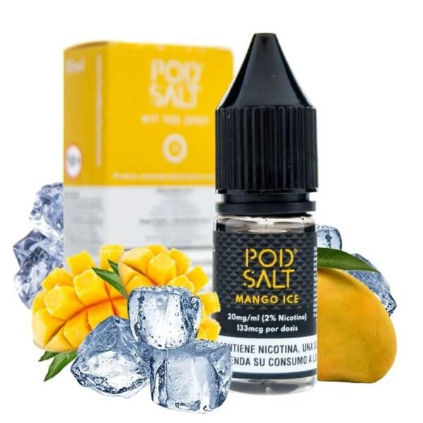 Sales de Nicotina Pod Salt Mango Ice 10ml