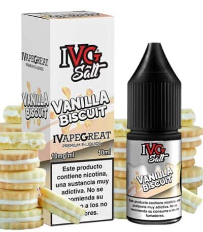 Sales de Nicotina IVG Salt Vanilla Biscuit 10ml