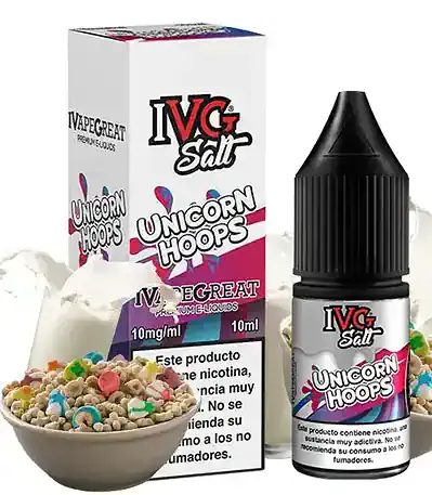 Sales de Nicotina IVG Salt Unicorn Hoops 10ml