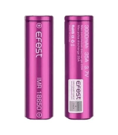 Efest Bateria IMR 18650 3000mAh 35A (2pcs)