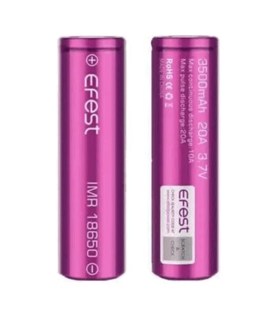 Efest Bateria Accus IMR 18650 3500mAh 20A (2pcs)