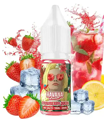 Sales de Nicotina Havana Dream Strawberry Queen 10ml