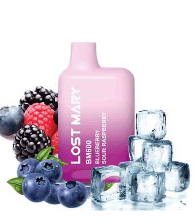 Lost Mary BM600 Blueberry Sour Raspberry 20mg