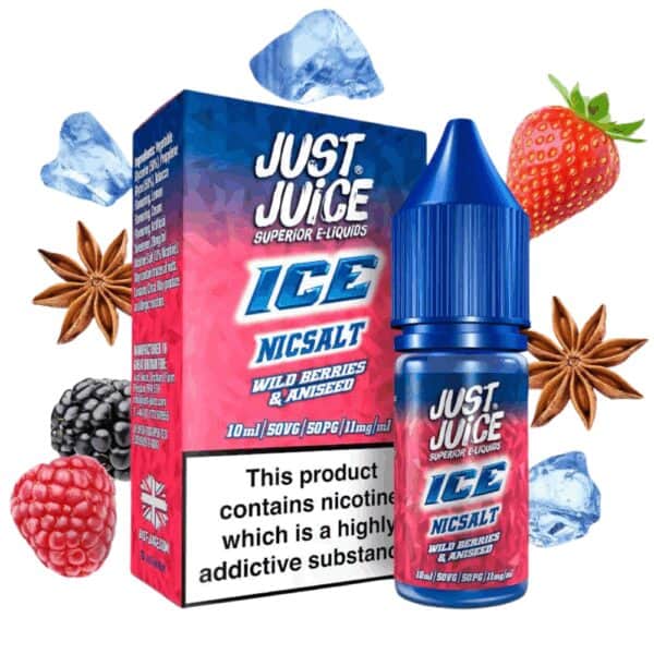 Just Juice Sales Wild Berries Aniseed on Ice 10ml
