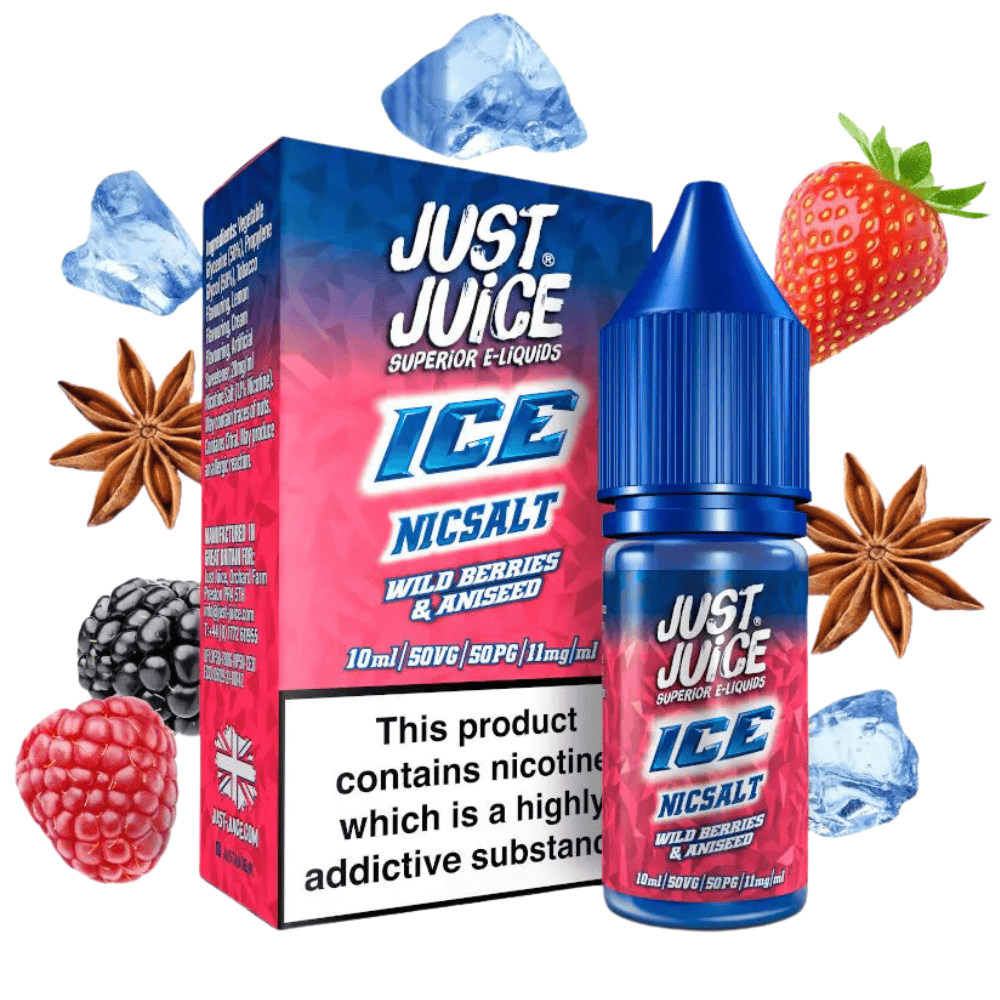 Just Juice Sales Wild Berries Aniseed on Ice 10ml