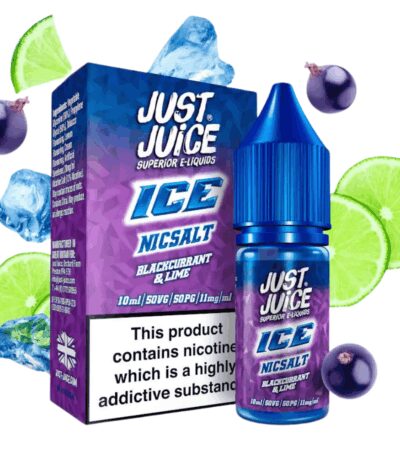 Just Juice Sales Blackcurrant Lime on Ice 10ml
