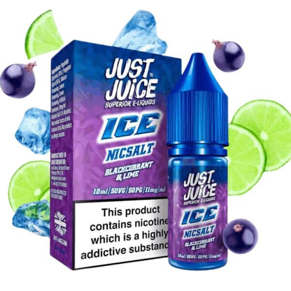 Just Juice Sales Blackcurrant Lime on Ice 10ml