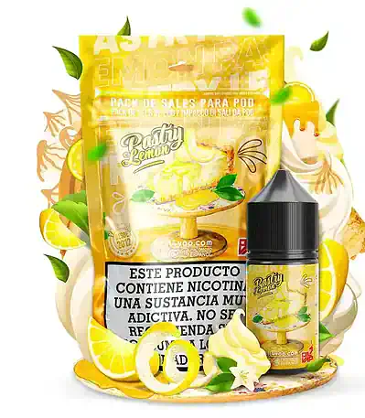 Sales de Nicotina Oil4vap Pastry Lemon Pack de 23ml
