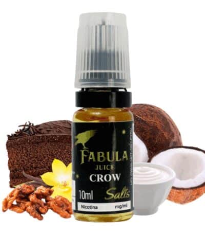 Sales de Nicotina Drops Fabula Crow 10ml
