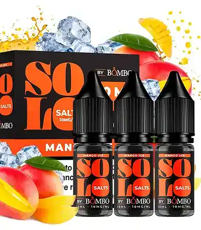 Bombo Solo Salts Mango Ice 3x10ml