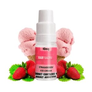 Bar Nic Salts Strawberry Ice Cream 10ml