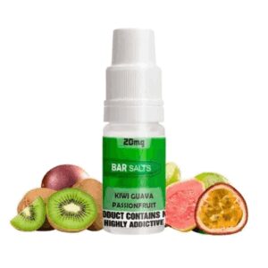 Bar Nic Salts Kiwi Guava Passionfruit 10ml