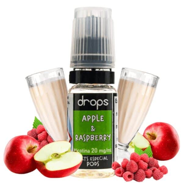 Drops Salt Apple Raspberry 10ml