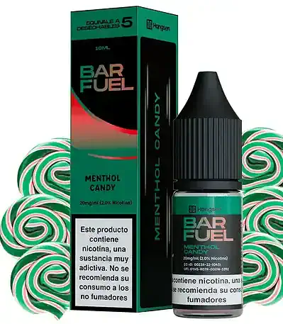 Sales de Nicotina Hangsen Bar Fuel Menthol Candy 10ml 20mg