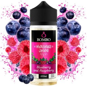 Bombo Wailani Juice Blueberry and Raspberry 100ml