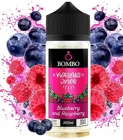 Bombo Wailani Juice Blueberry and Raspberry 100ml