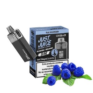 Just Juice & Oxbar Rellenable Blue Raspberry 20mg