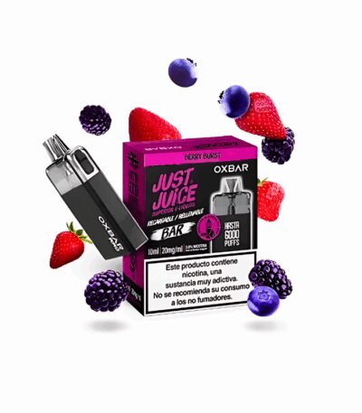 Just Juice & Oxbar Rellenable Berry Burst 20mg