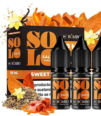 Bombo Solo Salts Sweet Tobacco 3x10ml
