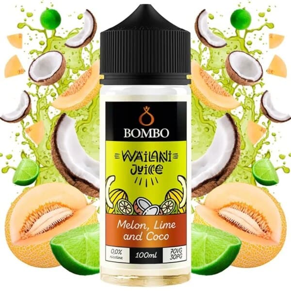 Bombo Wailani Melon Lime & Coco 100ml