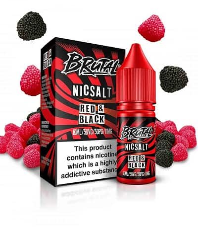 Just Juice Sales Brutal Red & Black 10ml
