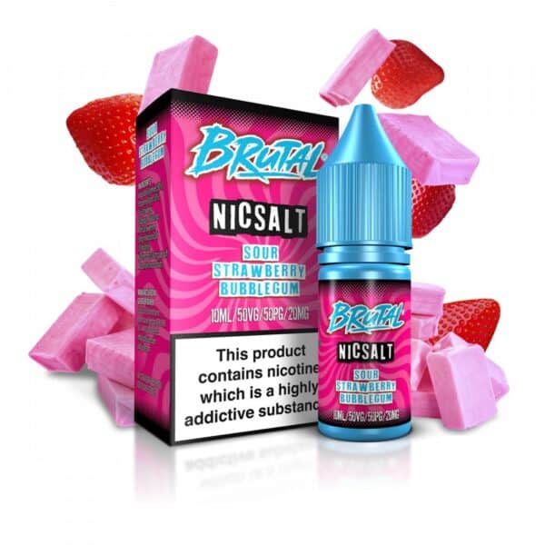 Just Juice Sales Brutal Sour Strawberry Bubblegum 10ml
